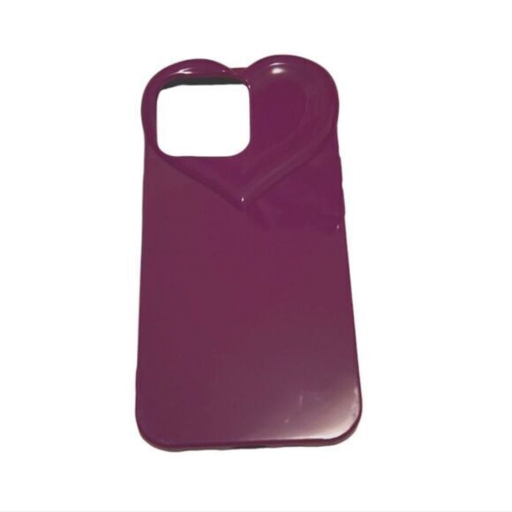 IPhone 13 Pro Heart Cellphone Case Purple NWOT